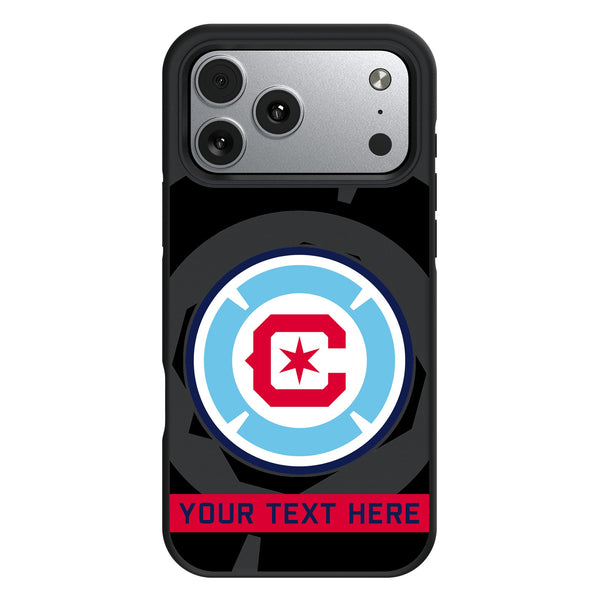 Chicago Fire Personalized Tilt iPhone Bump Phone Case for Apple iPhone
