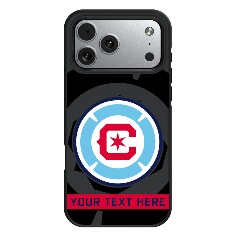 Chicago Fire Personalized Tilt iPhone Bump Phone Case for Apple iPhone