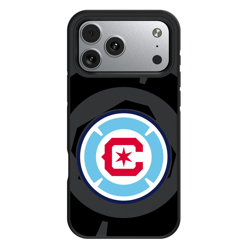 Chicago Fire Monocolor Tilt iPhone Bump Phone Case for Apple iPhone