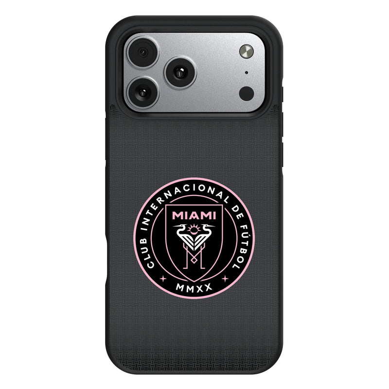 Inter Miami CF Linen iPhone Bump Phone Case for Apple iPhone
