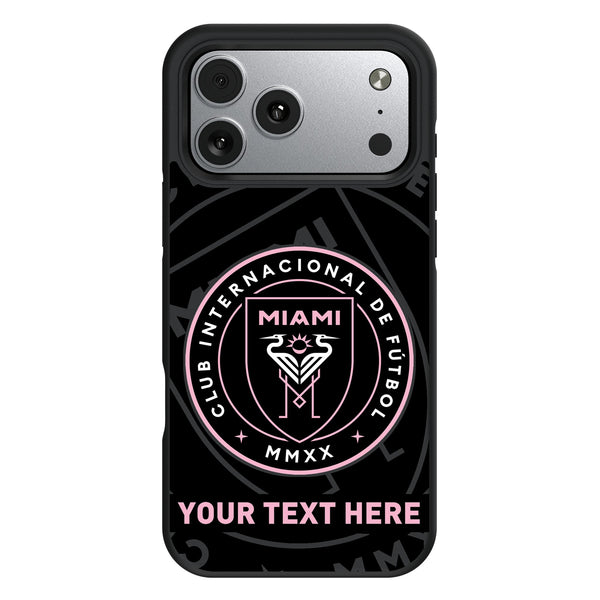 Inter Miami CF Personalized Tilt iPhone Bump Phone Case for Apple iPhone