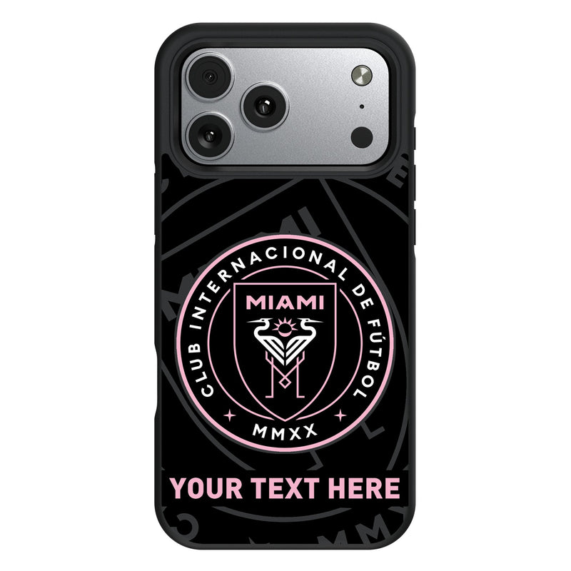 Inter Miami CF Personalized Tilt iPhone Bump Phone Case for Apple iPhone