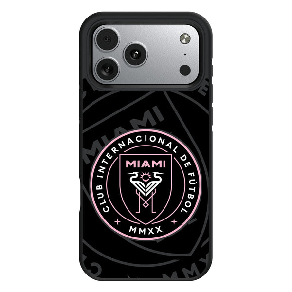 Inter Miami CF Monocolor Tilt iPhone Bump Phone Case for Apple iPhone