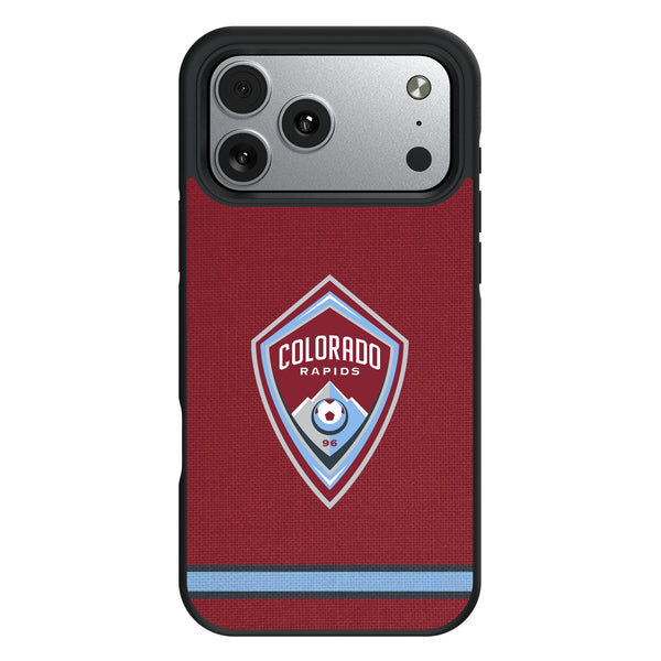 Colorado Rapids Stripe iPhone Bump Phone Case for Apple iPhone