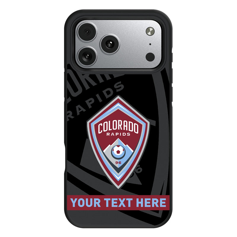 Colorado Rapids Personalized Tilt iPhone Bump Phone Case for Apple iPhone