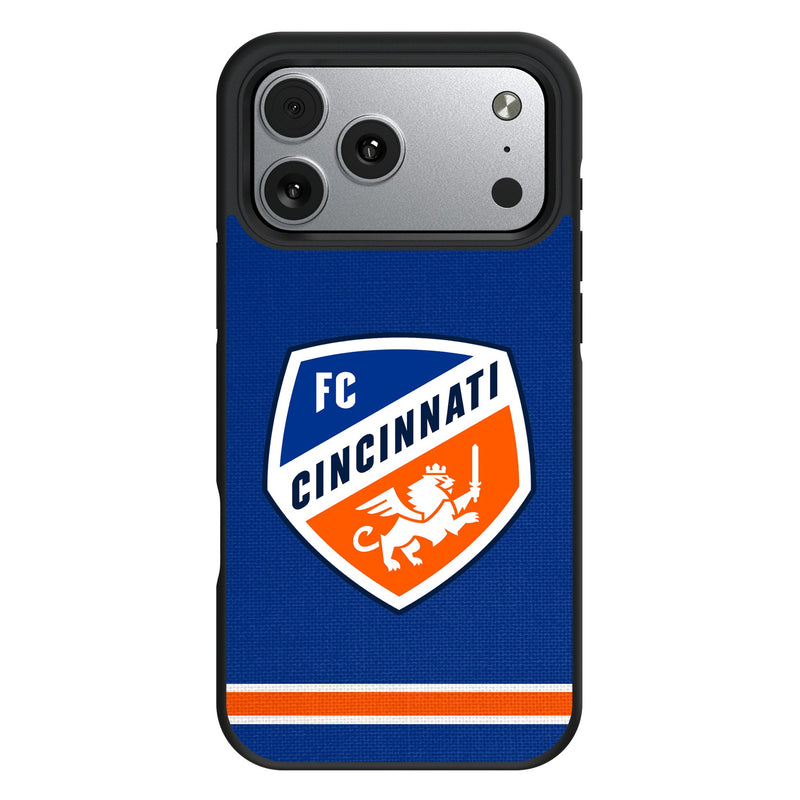 FC Cincinnati Stripe iPhone Bump Phone Case for Apple iPhone