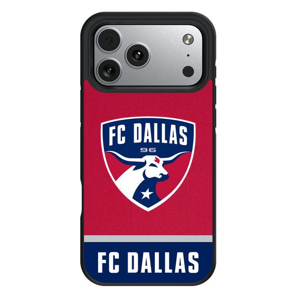 FC Dallas Endzone Solid iPhone Bump Phone Case for Apple iPhone