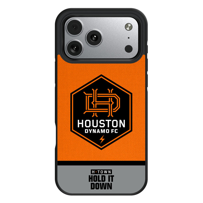 Houston Dynamo Endzone Solid iPhone Bump Phone Case for Apple iPhone