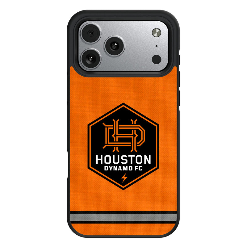 Houston Dynamo Stripe iPhone Bump Phone Case for Apple iPhone