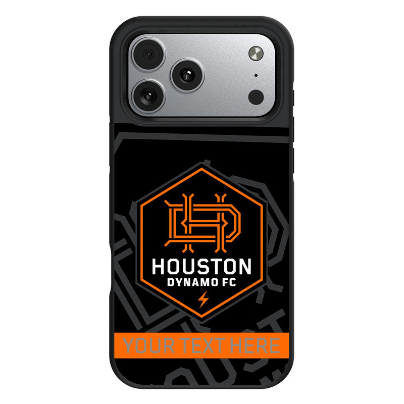 Houston Dynamo Personalized Tilt iPhone Bump Phone Case for Apple iPhone