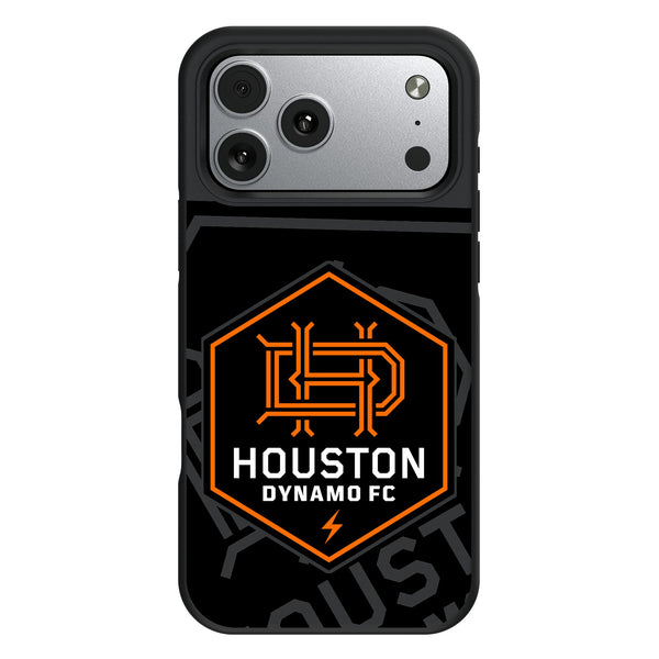 Houston Dynamo Monocolor Tilt iPhone Bump Phone Case for Apple iPhone