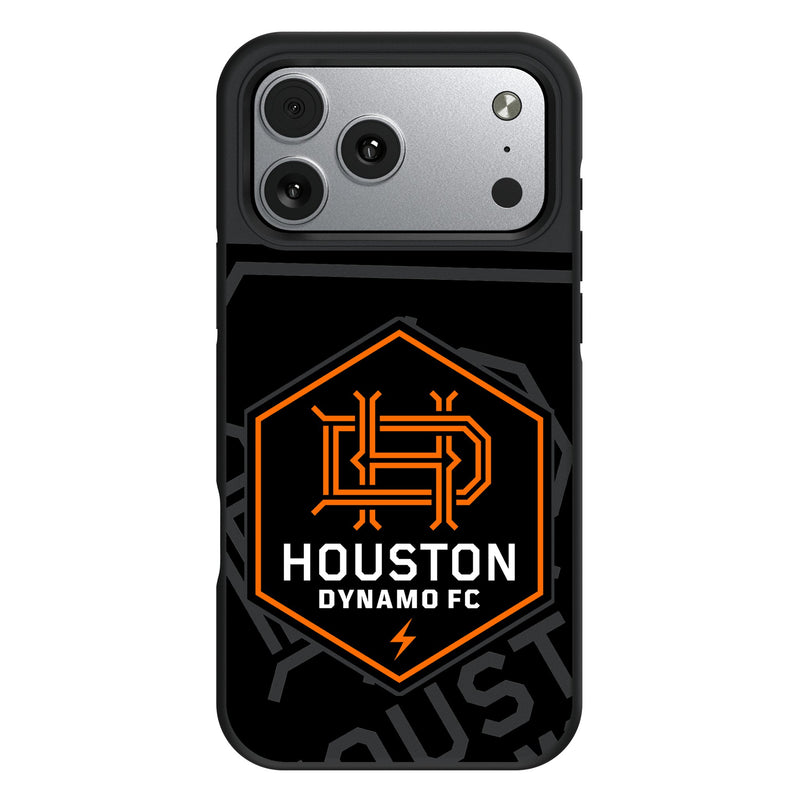 Houston Dynamo Monocolor Tilt iPhone Bump Phone Case for Apple iPhone
