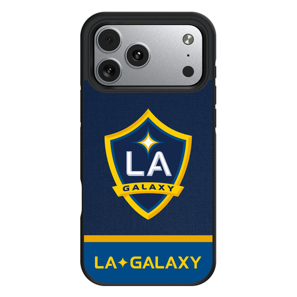 LA Galaxy Endzone Solid iPhone Bump Phone Case for Apple iPhone