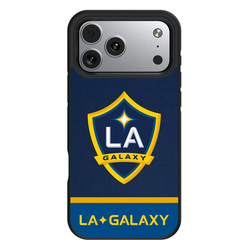 LA Galaxy Endzone Solid iPhone Bump Phone Case for Apple iPhone