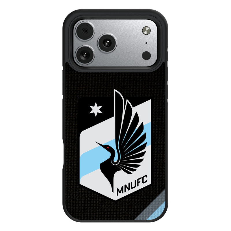 Minnesota United FC Diagonal Stripe iPhone Bump Phone Case for Apple iPhone