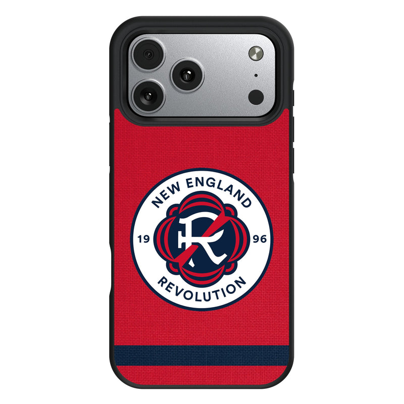 New England Revolution Stripe iPhone Bump Phone Case for Apple iPhone