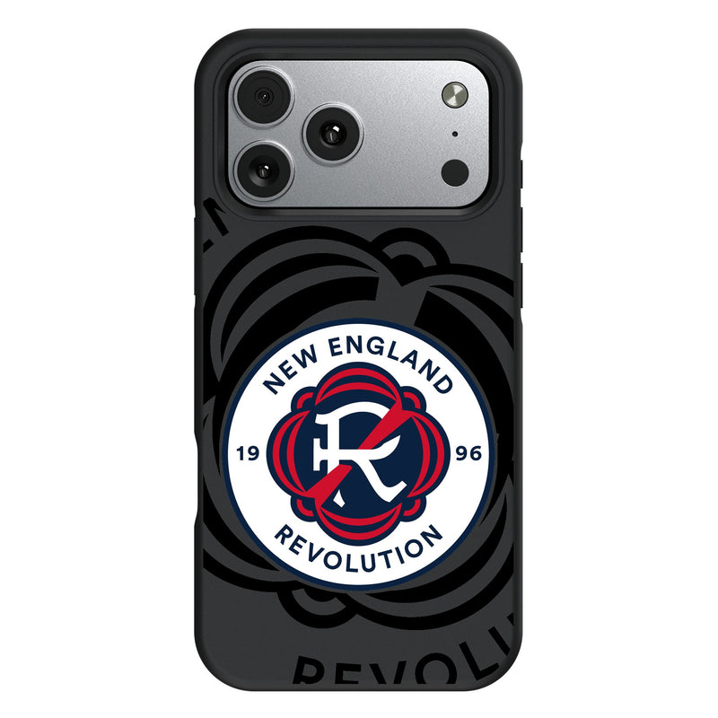New England Revolution Monocolor Tilt iPhone Bump Phone Case for Apple iPhone