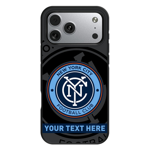New York City FC Personalized Tilt iPhone Bump Phone Case for Apple iPhone