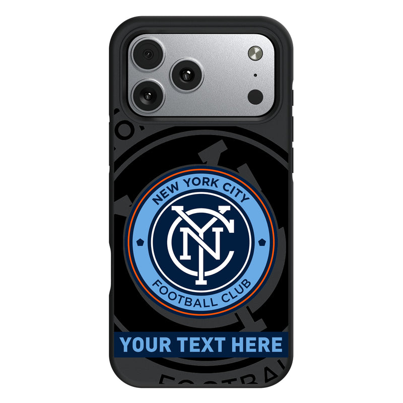 New York City FC Personalized Tilt iPhone Bump Phone Case for Apple iPhone