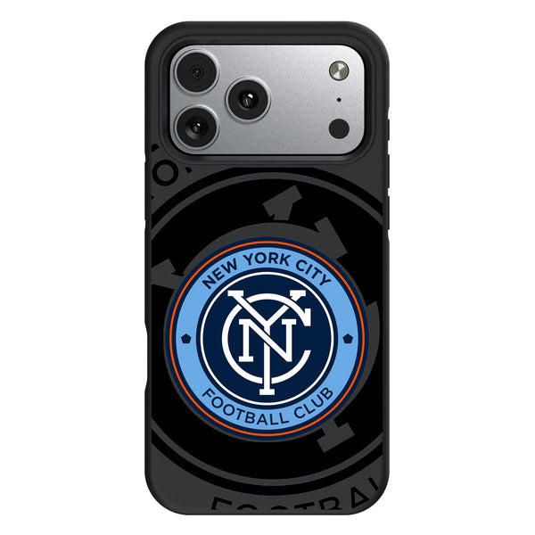 New York City FC Monocolor Tilt iPhone Bump Phone Case for Apple iPhone