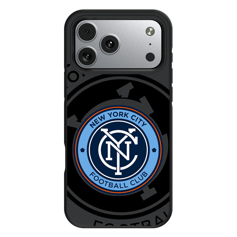 New York City FC Monocolor Tilt iPhone Bump Phone Case for Apple iPhone