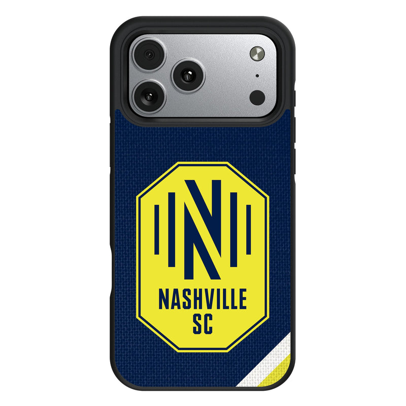 Nashville SC Diagonal Stripe iPhone Bump Phone Case for Apple iPhone