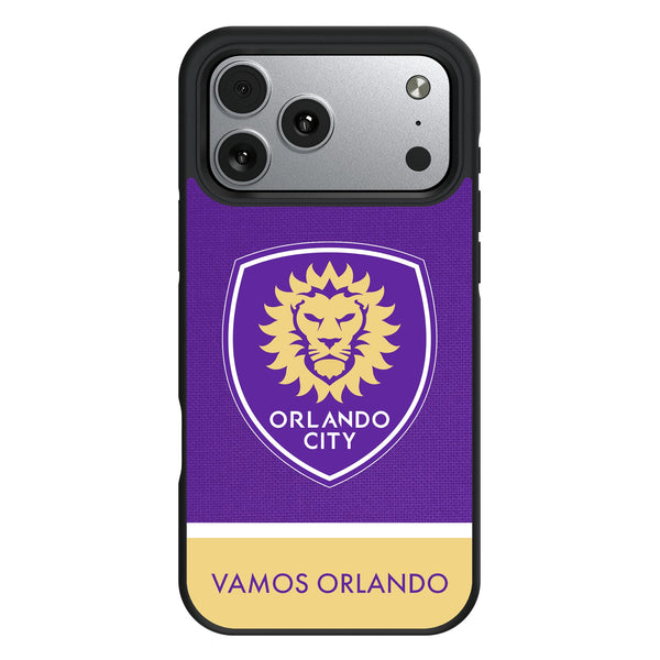 Orlando City Soccer Club Endzone Solid iPhone Bump Phone Case for Apple iPhone
