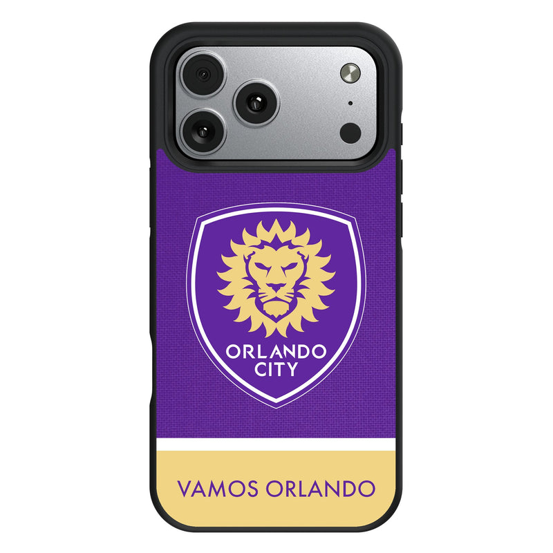 Orlando City Soccer Club Endzone Solid iPhone Bump Phone Case for Apple iPhone