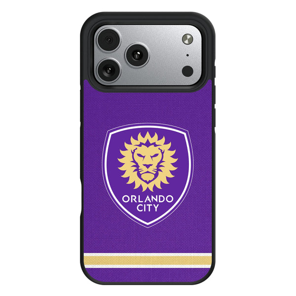Orlando City Soccer Club Stripe iPhone Bump Phone Case for Apple iPhone