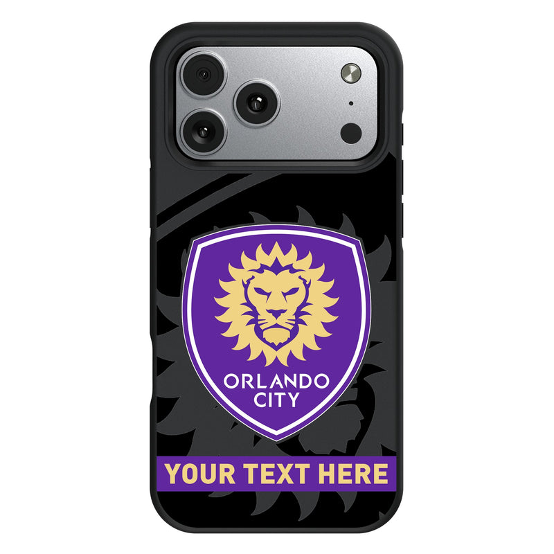 Orlando City Soccer Club Personalized Tilt iPhone Bump Phone Case for Apple iPhone