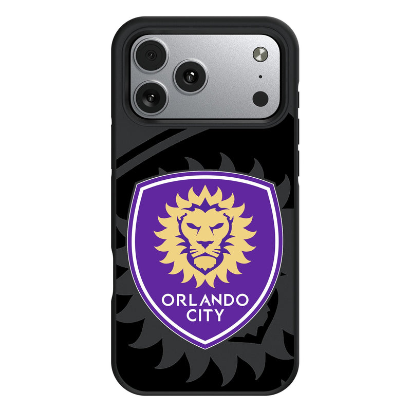 Orlando City Soccer Club Monocolor Tilt iPhone Bump Phone Case for Apple iPhone