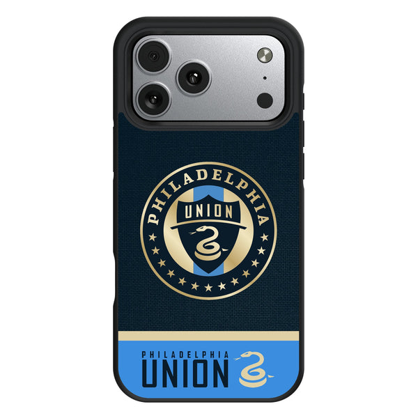 Philadelphia Union Endzone Solid iPhone Bump Phone Case for Apple iPhone