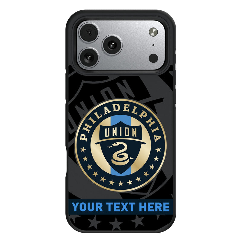 Philadelphia Union Personalized Tilt iPhone Bump Phone Case for Apple iPhone
