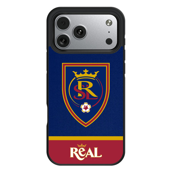 Real Salt Lake Endzone Solid iPhone Bump Phone Case for Apple iPhone