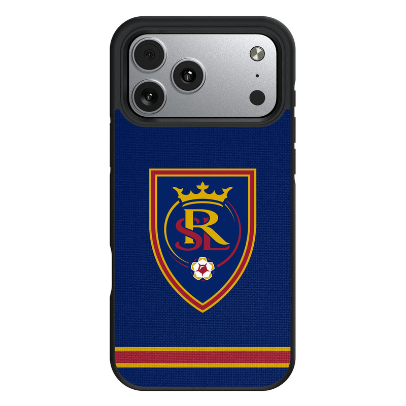 Real Salt Lake Stripe iPhone Bump Phone Case for Apple iPhone