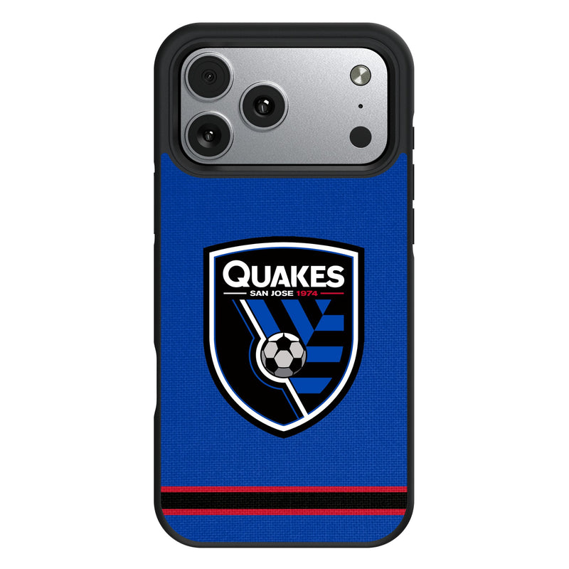 San Jose Earthquakes Stripe iPhone Bump Phone Case for Apple iPhone
