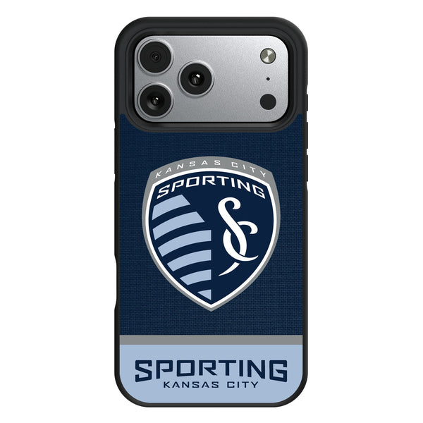 Sporting Kansas City Endzone Solid iPhone Bump Phone Case for Apple iPhone