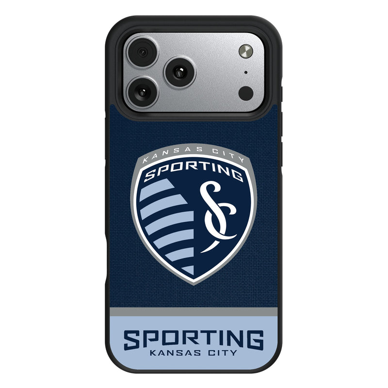 Sporting Kansas City Endzone Solid iPhone Bump Phone Case for Apple iPhone