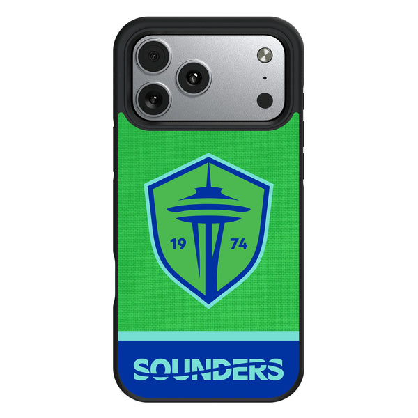 Seattle Sounders FC Endzone Solid iPhone Bump Phone Case for Apple iPhone