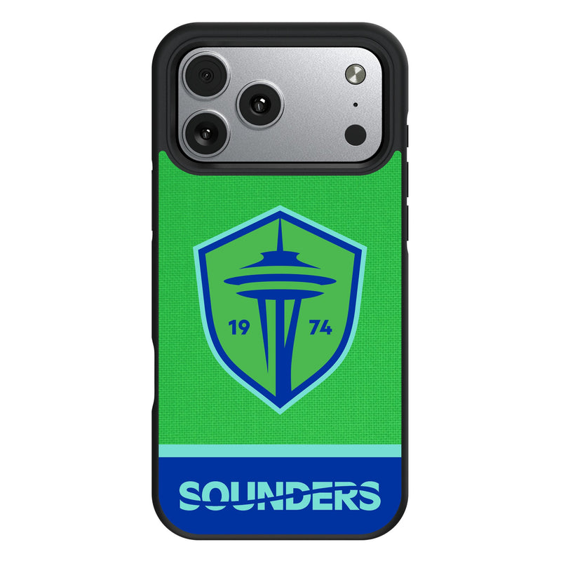 Seattle Sounders FC Endzone Solid iPhone Bump Phone Case for Apple iPhone