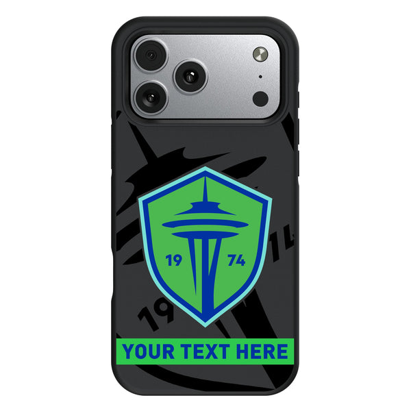 Seattle Sounders FC Personalized Tilt iPhone Bump Phone Case for Apple iPhone
