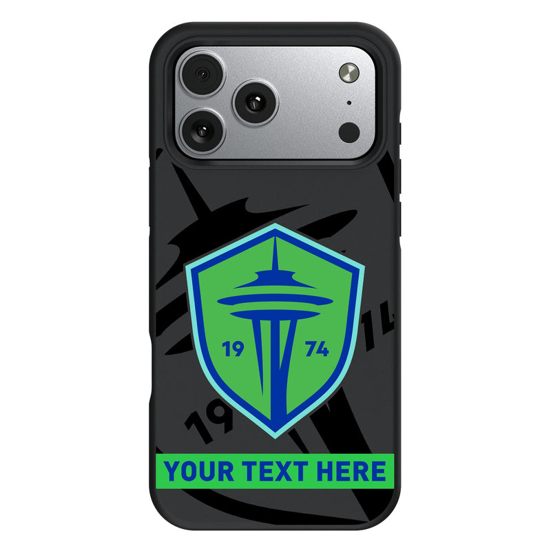 Seattle Sounders FC Personalized Tilt iPhone Bump Phone Case for Apple iPhone