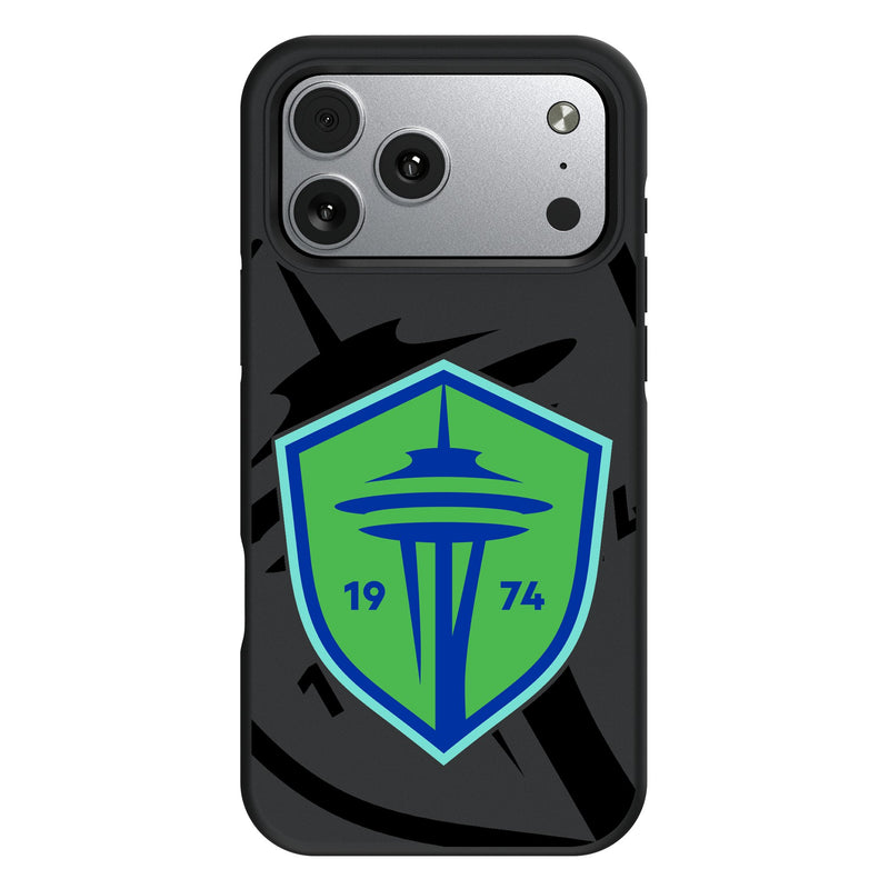 Seattle Sounders FC Monocolor Tilt iPhone Bump Phone Case for Apple iPhone