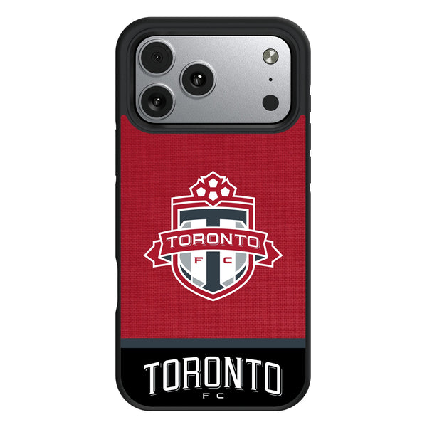 Toronto FC Endzone Solid iPhone Bump Phone Case for Apple iPhone