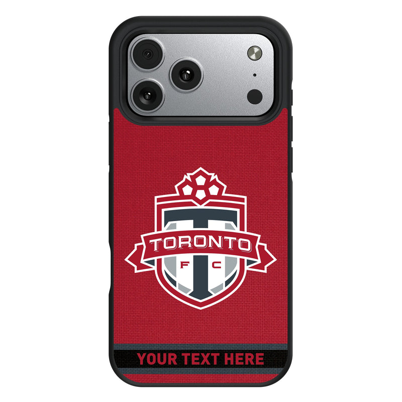 Toronto FC Personalized Stripe iPhone Bump Phone Case for Apple iPhone