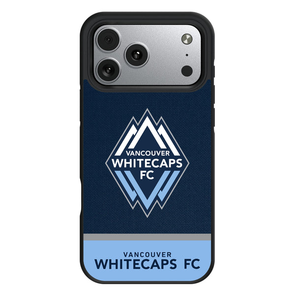 Vancouver Whitecaps Endzone Solid iPhone Bump Phone Case for Apple iPhone