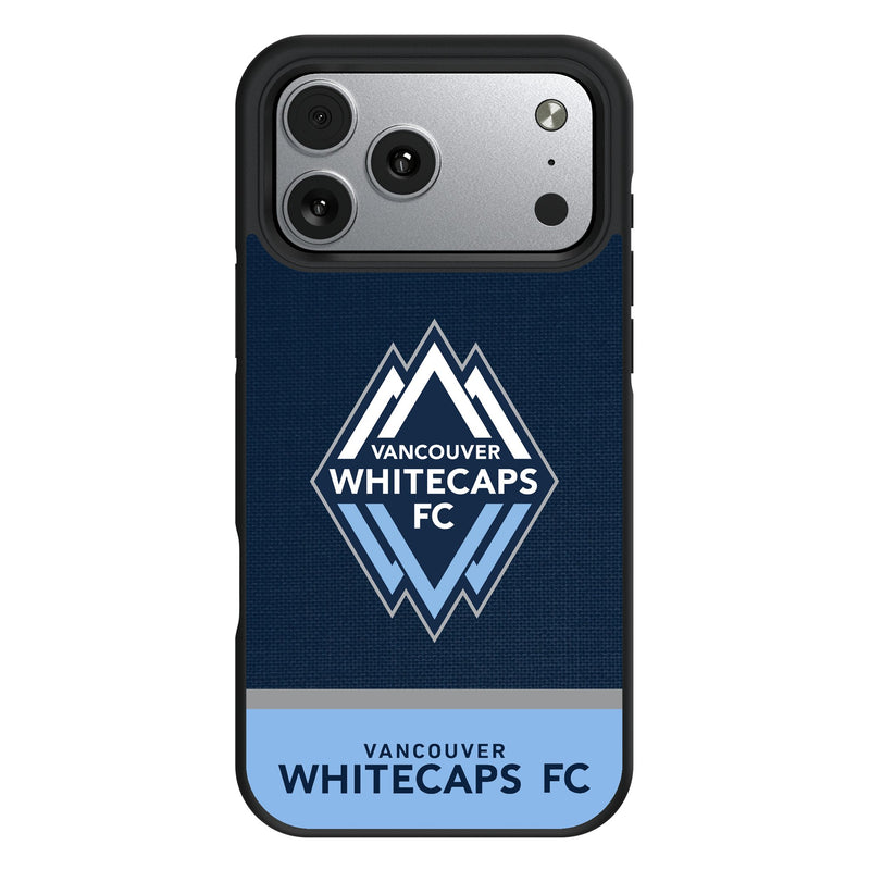 Vancouver Whitecaps Endzone Solid iPhone Bump Phone Case for Apple iPhone