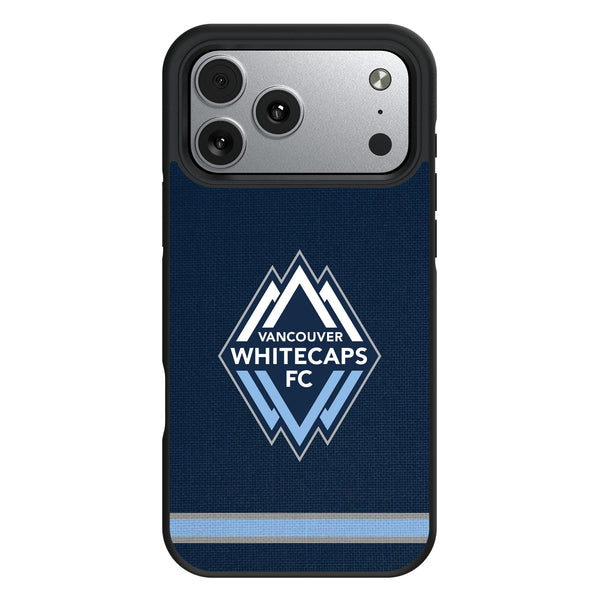 Vancouver Whitecaps Stripe iPhone Bump Phone Case for Apple iPhone