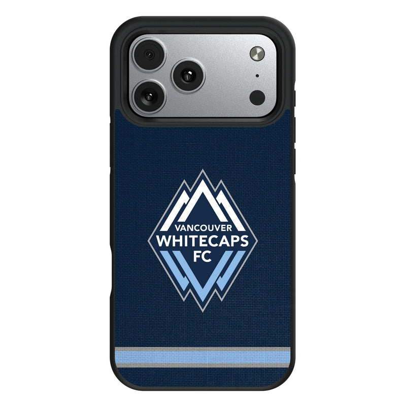 Vancouver Whitecaps Stripe iPhone Bump Phone Case for Apple iPhone