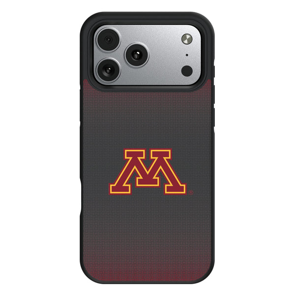 University of Minnesota Golden Gophers Linen iPhone Bump Phone Case for Apple iPhone